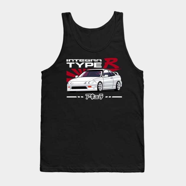 Acura Integra Type R JDM Club Tank Top by masjestudio